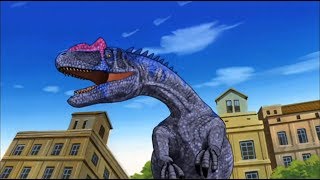 Dinosaur King Battle Against Allosaurus [upl. by Inafets453]