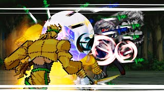 DIO VS Sakuya Izayoi  Sprite Animation [upl. by Luna]