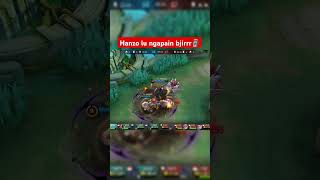 Hanzo ngapain bjirrmobilelegends mlbb tutorial mainsolo hanzo [upl. by Kola]