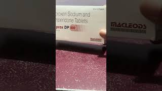 Macprox dp 500 tablet health pharmacist medicineinfo sbmedicine medicinejankari doctor trend [upl. by Otreblon393]