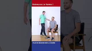 French amp Fit  Gym Douce Seniors Sur Chaise  Mobilité Renforcement Musculaire  Exercice 2 [upl. by Nerha238]