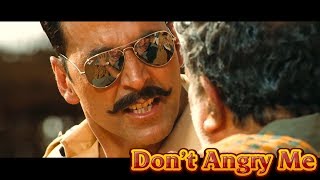 Dont Angry Me  Rowdy Rathore Movie [upl. by Nashom2]