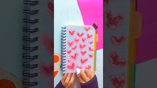 Diary Decoration Ideas with lipstick 💄 diary viralvideo viralshorts [upl. by Lem]