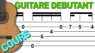 COMMENT DÉCHIFFRER une Tablature GUITARE  Cours Débutants [upl. by Ehman]