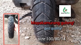 Change Rear Tire for Honda Click125i  Power Tire 1008014  tires hondaclick [upl. by Gonagle]