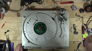 Goodwill Find Technics SL D202 Turntable Repair [upl. by Nnyladnarb]