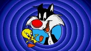 Sylvester and Tweety in Cagey Capers Genesis Playthrough  NintendoComplete [upl. by Ahen]