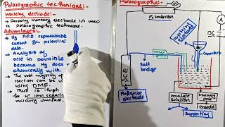 Part2 Polarography  Advantages amp disadvantages of Dropping mercury electrodes [upl. by Ivette602]