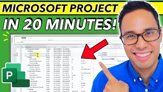 Master Microsoft Project in 20 MINUTES FREE COURSE [upl. by Normand]