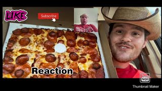 Reaction to Jet’s Pizza TripleRoni Pizza Review [upl. by Attolrahc59]