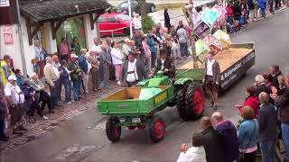 Festzug Bezirksmusikfest Altusried 22 7 2018 [upl. by Duky]