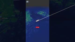 Cruise trip from Turku Finland to Stockholm  Swedentravelroutes travelmap  map cruise ship [upl. by Ilajna]