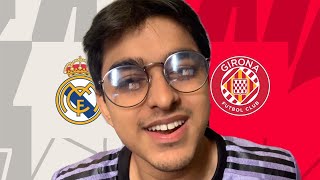 REAL MADRID VS GIRONA LIVE REACTION [upl. by Nyladnor]