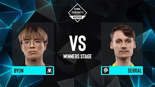 ByuN vs Serral  ESL SC2 Masters Winter 2023 Finals  Winners Stage [upl. by Ailecec]