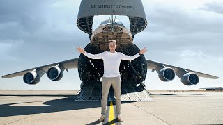 Inside The Air Forces Largest Airplane  C5 Super Galaxy [upl. by Jamieson]