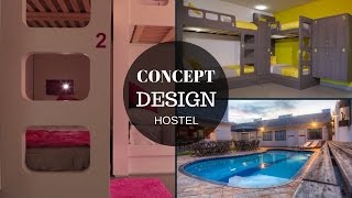 Concept Design Hostel Iguassu Brazil [upl. by Lemhar492]