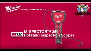 Milwaukee 231321 12 Volt M12 MSpector Digital Inspection Camera Product Video [upl. by Eelasor]