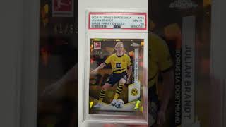 JULIAN BRANDT TOPPS CHROME SAPPHIRE GOLD LIMITED TO 50 BUNDESLIGA  BORUSSIA DORTMUND 2023 2024 [upl. by Animar852]