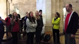 Doxology  Sung at the Church by the Pool of Bethesda [upl. by Orodoet63]