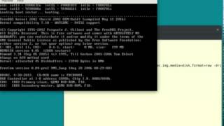 Installing FreeDOS 12 on QEMU [upl. by Marquez34]