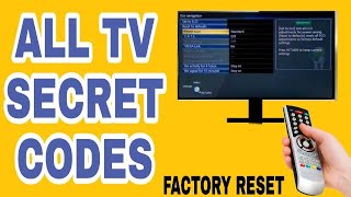 servicecode ALL TV SERVICE CODES  ALL TV SERVICE MENU  LEDLCDPLASMACRTTV SERVICE CODESMENU [upl. by Sherwin]