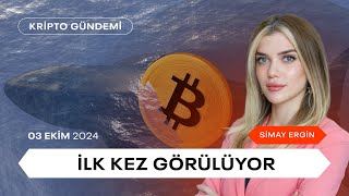 Bitcoinde Daha Önce Hiç Görülmedi Balinalar Tetikte [upl. by Alvord241]