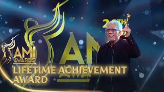 LIFETIME ACHIEVEMENT AWARD  AMI AWARDS 2021 [upl. by Willey6]