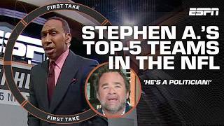 LIONS OVER KC STILL 🤨 Jeff Saturday SLAMS Stephens AList with a C grade 📝  First Take [upl. by Tiffanle116]