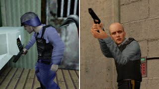 The security guard you have to escort in quotSurface Tensionquot HalfLife  Black Mesa comparison [upl. by Ellehcir]