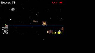 SPACE SHOOTER PYGAME 3x Speed [upl. by Ahsenauj455]