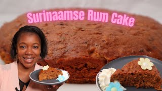 Surinaamse Rum cake  In de keuken van Sirmean [upl. by Osber]