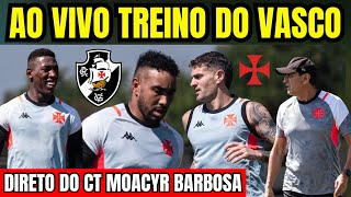 AO VIVO TREINO DO VASCO DIRETO DO CT MOACYR BARBOSA [upl. by Xylon]