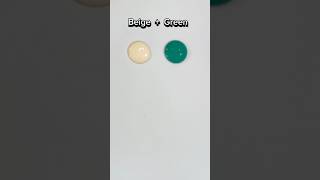 Mixing Beige  Green shorts explore colormixing paintmixing asmr satisfying deutsch diy [upl. by Nepsa21]