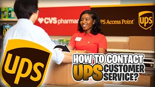 UPS Customer Service  Guide To Contact Live Person [upl. by Marcellus]