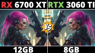 AMD RX 6700 XT VS NVIDIA RTX 3060 TI IN 2024  TEST IN 10 GAMES [upl. by Thorn]