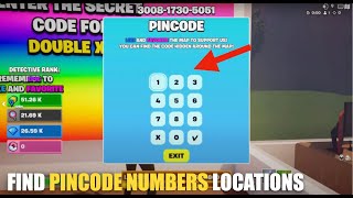 DETECTIVE TYCOON MAP FORTNITE CREATIVE  FIND SECRET PINCODE LOCATIONS DOUBLE XP [upl. by Arlee]