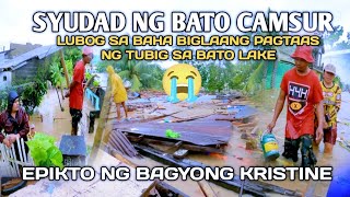 🇵🇭MGA BAHAY WASAK AT INANOD NG BAHA TAMBAK SA KALSADA [upl. by Cele]