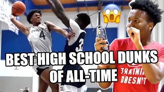 TOP 100 HIGH SCHOOL DUNKS OF ALLTIME [upl. by Inalej]