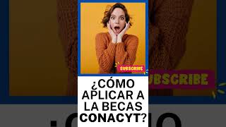 Convocatoria Conacyt Guía de Admisión 2023 ¿Como Aplicar [upl. by Cyrill]