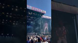 Performing Wordless Chorus with My Morning Jacket at Bottlerock in Napa marchingband [upl. by Finnie]