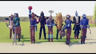 The Freaky Farmers MOB Faction Review Totally Accurate Battle Simulator GamingBattleDroid [upl. by Ettenom]