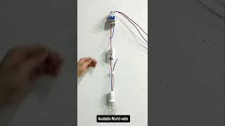 onoff switch with sensor Ishortsfeed electrical Iviralshort youtubeshorts [upl. by Paviour]