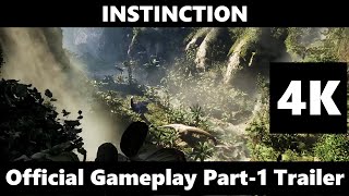 INSTINCTION  Official Gameplay Part1 Trailer 4K [upl. by Edroi923]