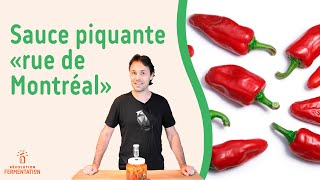 Recette de sauce piquante «rues de Montréal» [upl. by Narag]