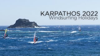 Karpathos Windsurfing Holidays 2022  5K [upl. by Fevre459]