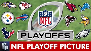 NFL Playoff Picture NFC amp AFC Standings Wild Card Race amp Matchups For Week 11 Of 2024 NFL Season [upl. by Aihsikal873]