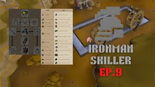 Goals  Maxing a LVL 3 Ironman Skiller 9 OSRS [upl. by Evol]