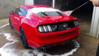 Cleaning a 2016 Ford Mustang GT [upl. by Bowyer]