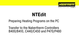 NtEdit  Preparing Heating Programs on the PC [upl. by Ysied252]