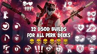 Payday 2  22 DSOD Builds for all Perk Decks 2023 [upl. by Harobed]